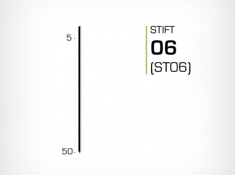 Stift 06 (ST06) för Stiftpistol